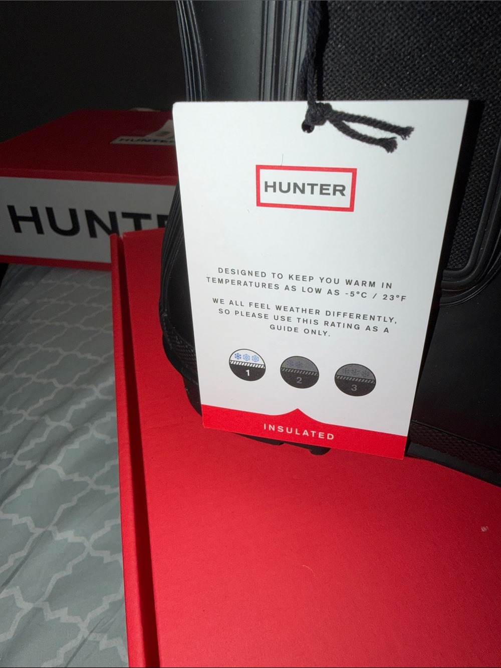 Hunter Original Chelsea Rain Boot size 9 and 8 - Picture 10 of 11